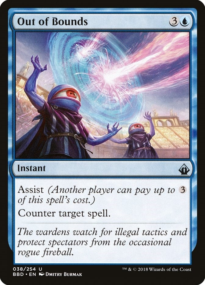 Out of Bounds (38) [BBD] - MTG Single