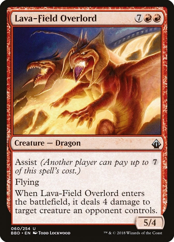 Lava-Field Overlord (60) [BBD] - MTG Single