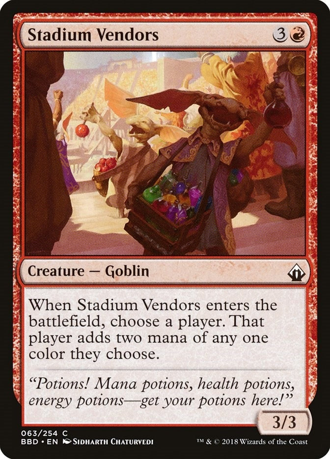 Stadium Vendors (63) [BBD] - MTG Single
