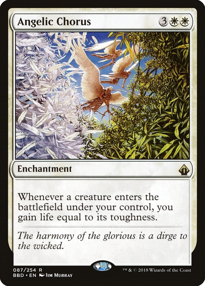 Angelic Chorus (87) [BBD] - MTG Single