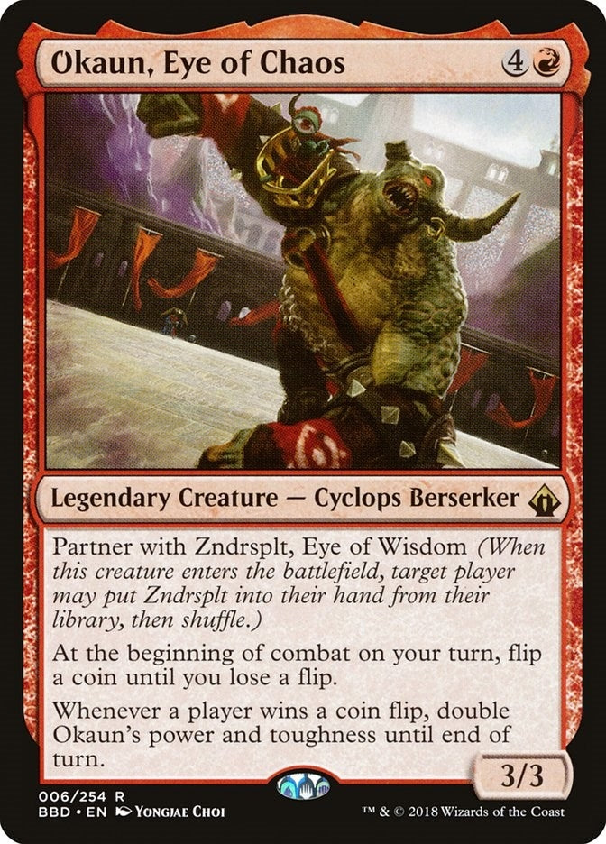 Okaun Eye of Chaos (6) [BBD] - MTG Single