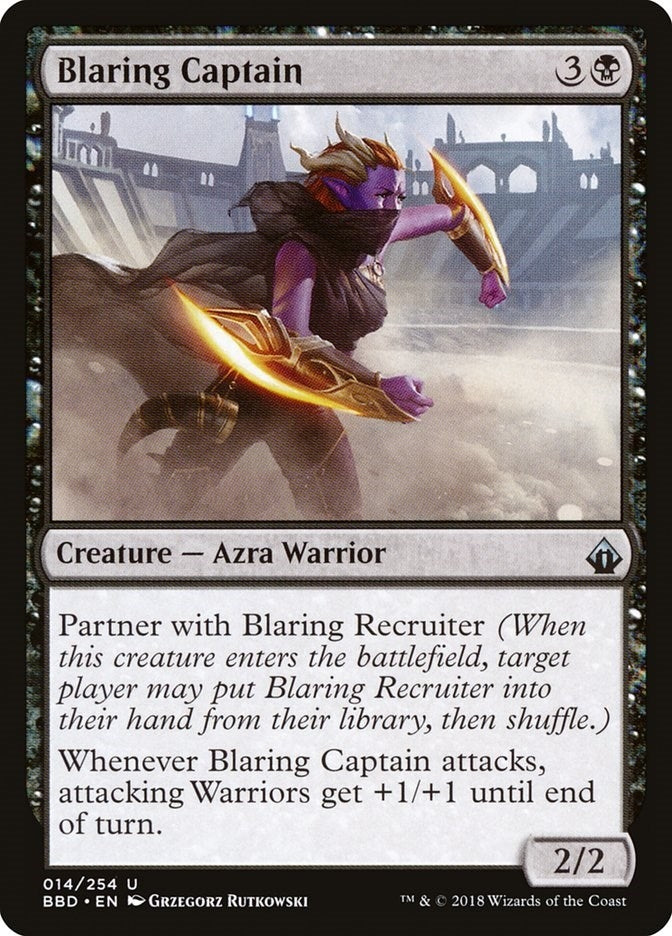 Blaring Captain (14) [BBD] - MTG Single