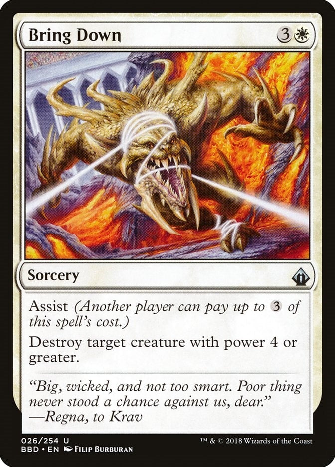 Bring Down (26) [BBD] - MTG Single