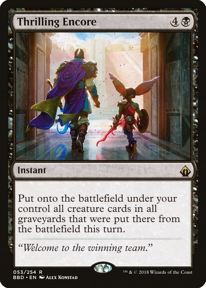 Thrilling Encore (53) [BBD] - MTG Single
