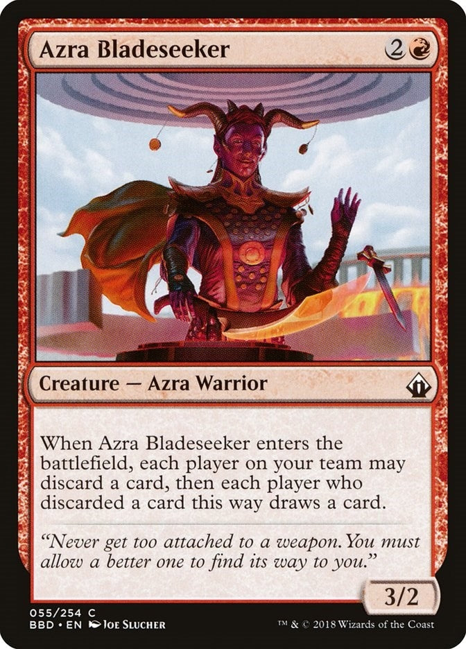 Azra Bladeseeker (55) [BBD] - MTG Single