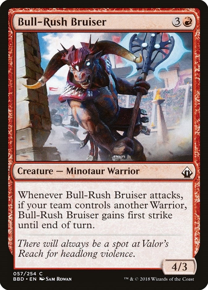 Bull-Rush Bruiser (57) [BBD] - MTG Single