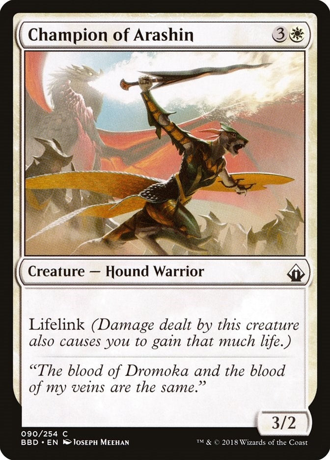 Champion of Arashin (90) [BBD] - MTG Single