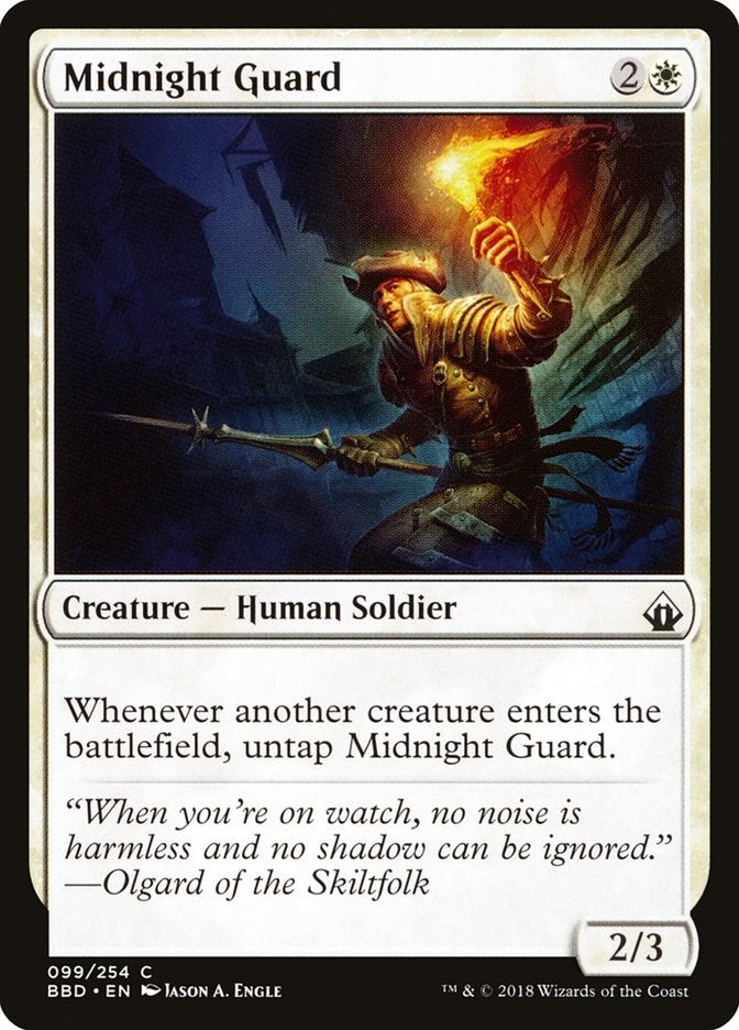 Midnight Guard (99) [BBD] - MTG Single