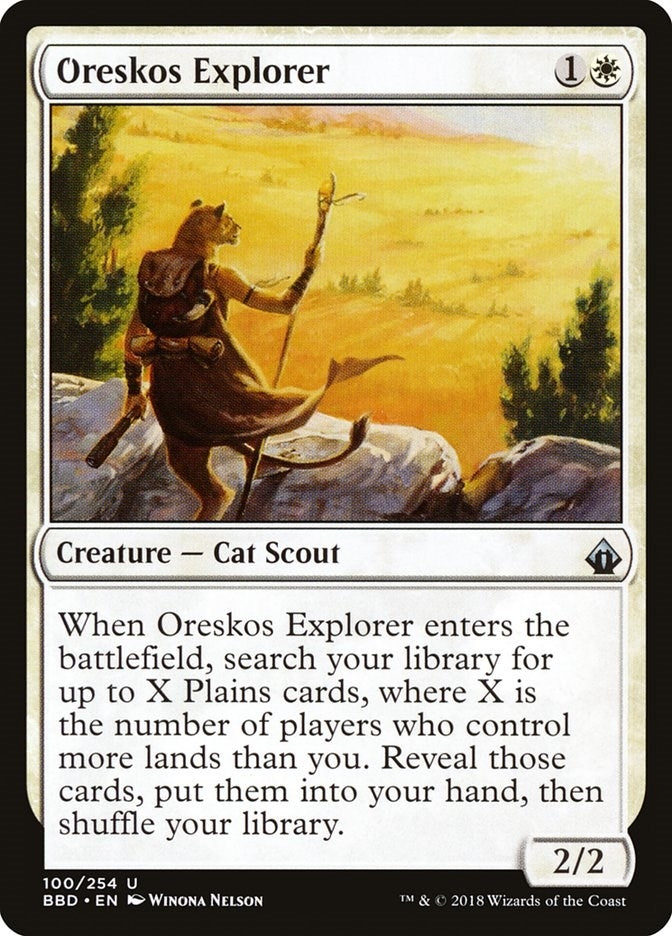 Oreskos Explorer (100) [BBD] - MTG Single