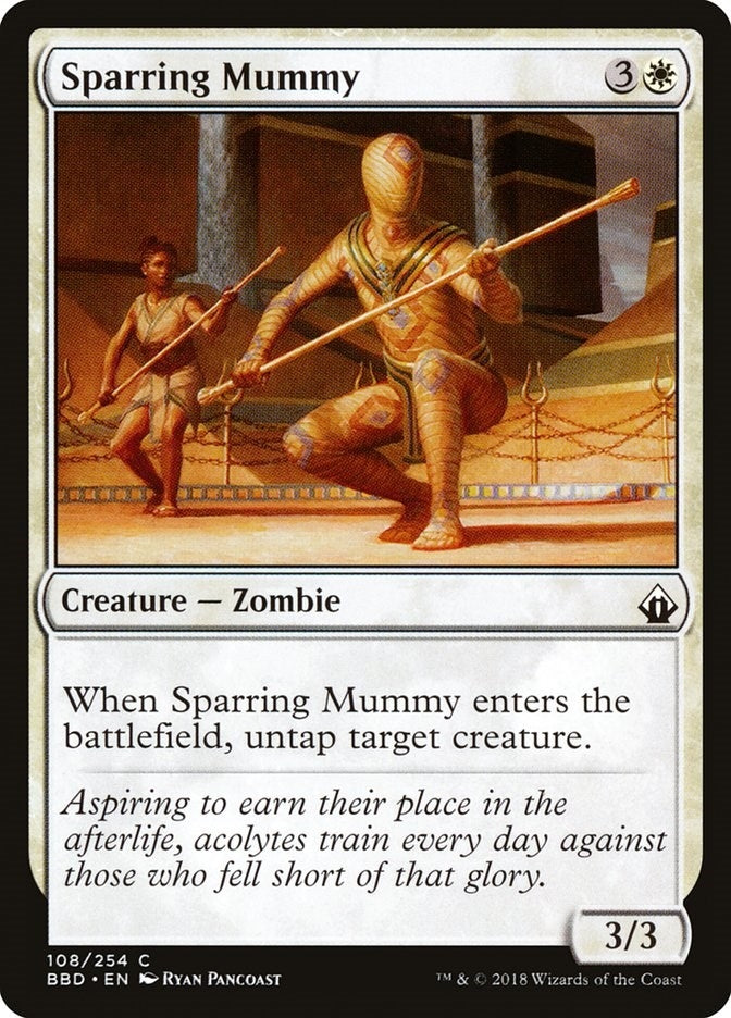 Sparring Mummy (108) [BBD] - MTG Single