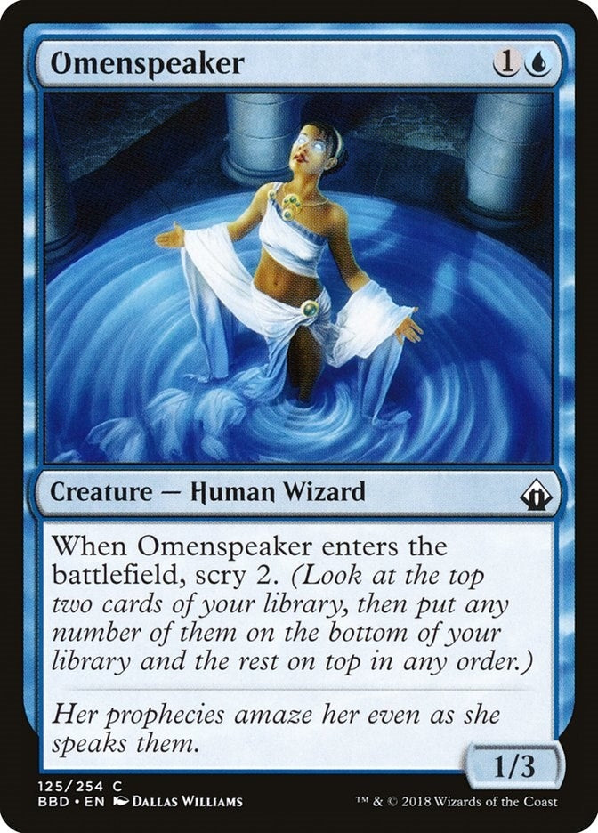 Omenspeaker (125) [BBD] - MTG Single