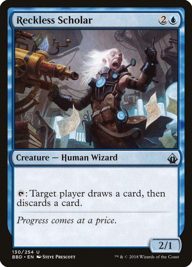 Reckless Scholar (130) [BBD] - MTG Single