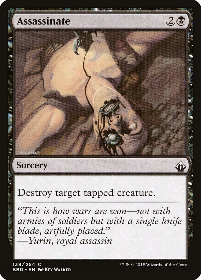 Assassinate (139) [BBD] - MTG Single