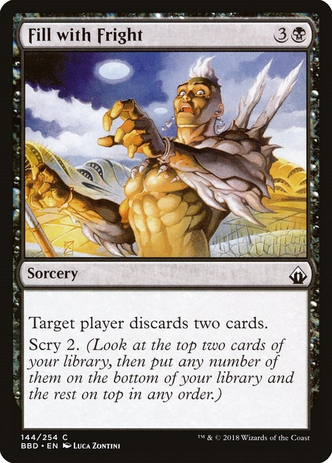 Fill with Fright (144) [BBD] - MTG Single