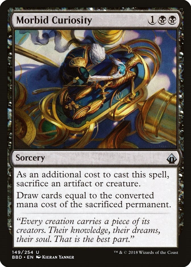 Morbid Curiosity (149) [BBD] - MTG Single