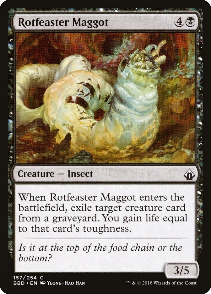 Rotfeaster Maggot (157) [BBD] - MTG Single