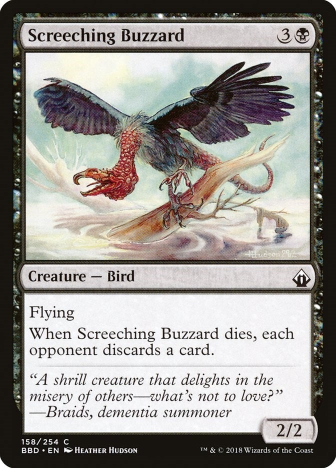 Screeching Buzzard (158) [BBD] - MTG Single