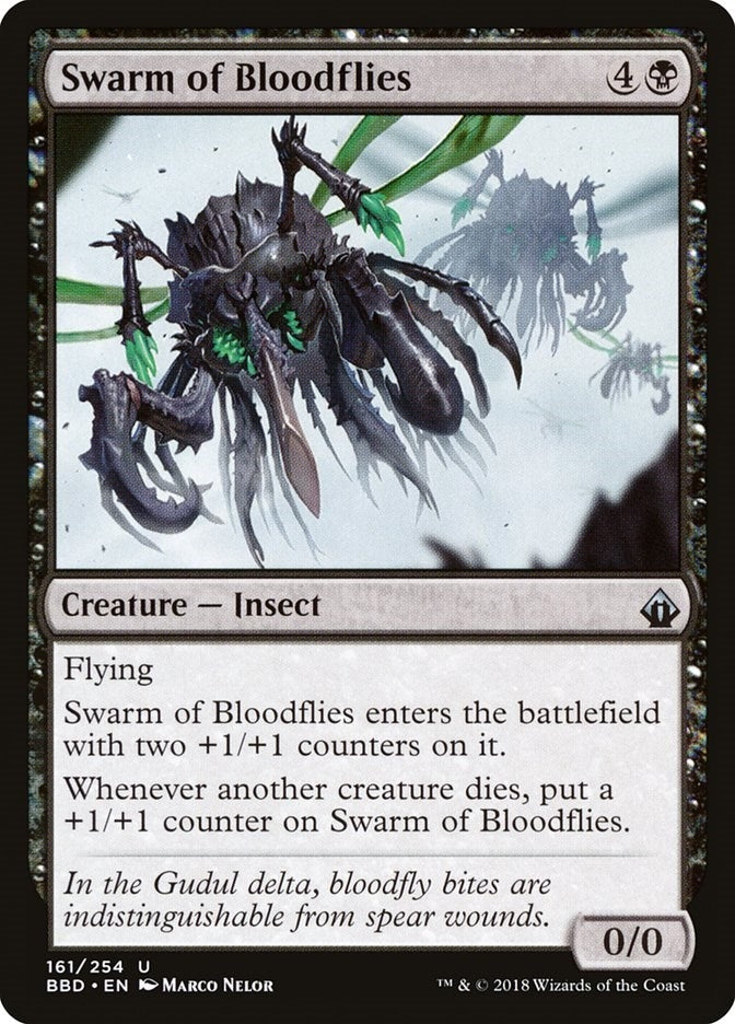 Swarm of Bloodflies (161) [BBD] - MTG Single