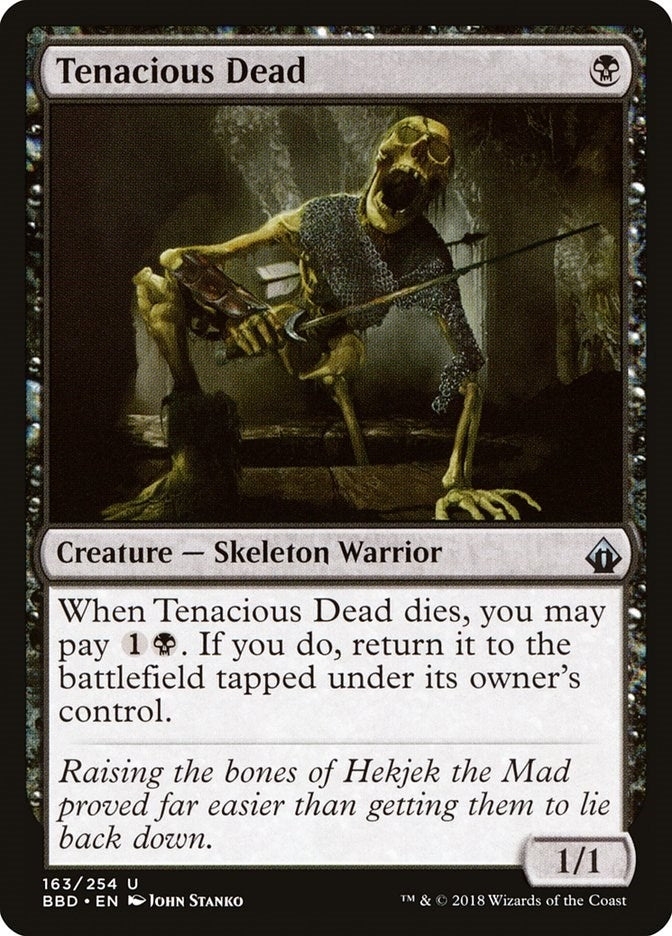 Tenacious Dead (163) [BBD] - MTG Single