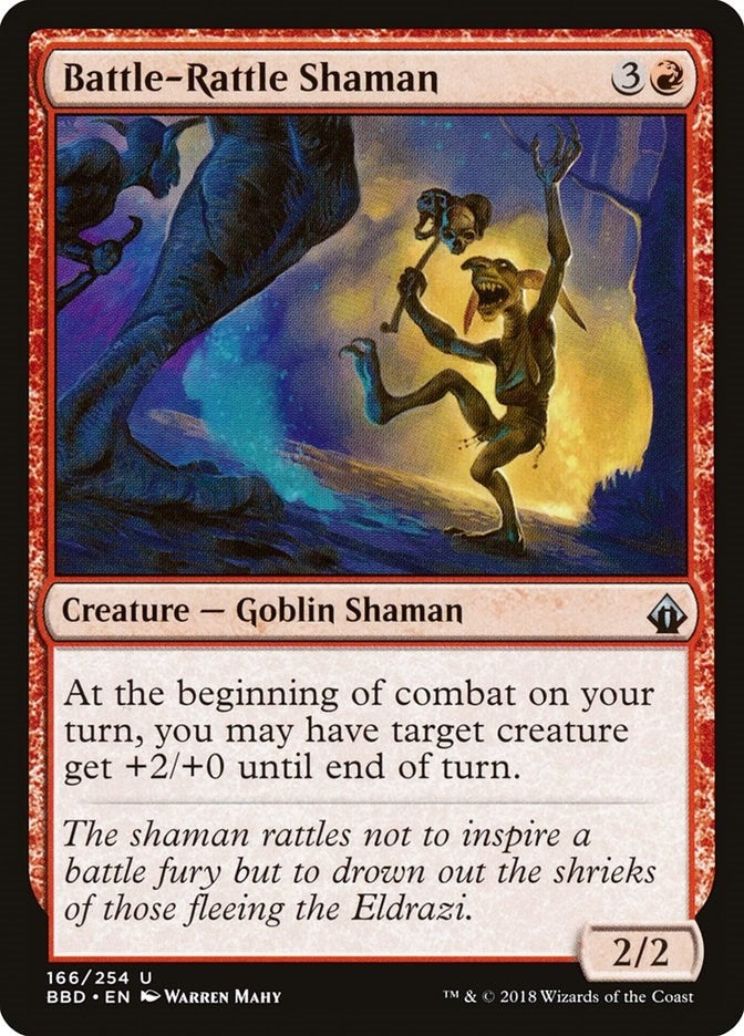 Battle-Rattle Shaman (166) [BBD] - MTG Single
