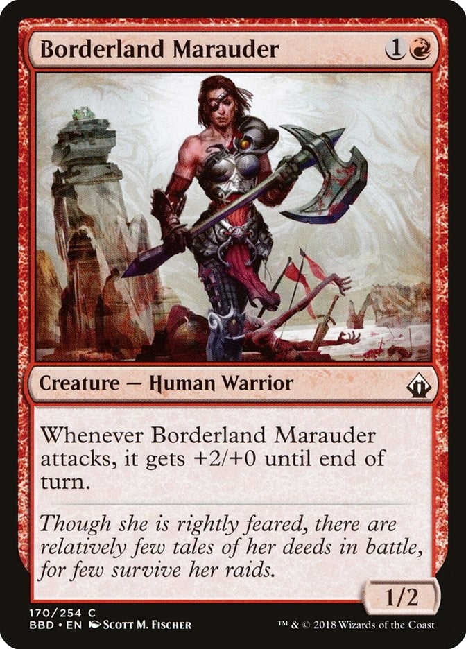 Borderland Marauder (170) [BBD] - MTG Single