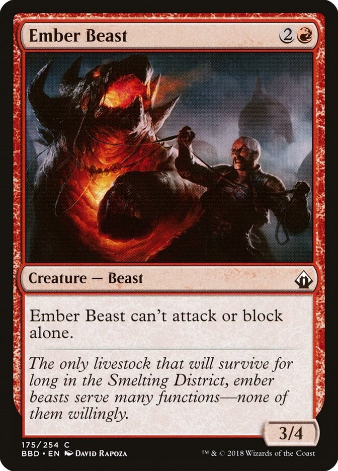 Ember Beast (175) [BBD] - MTG Single