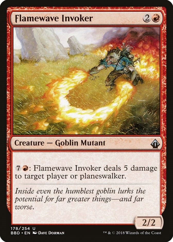 Flamewave Invoker (178) [BBD] - MTG Single