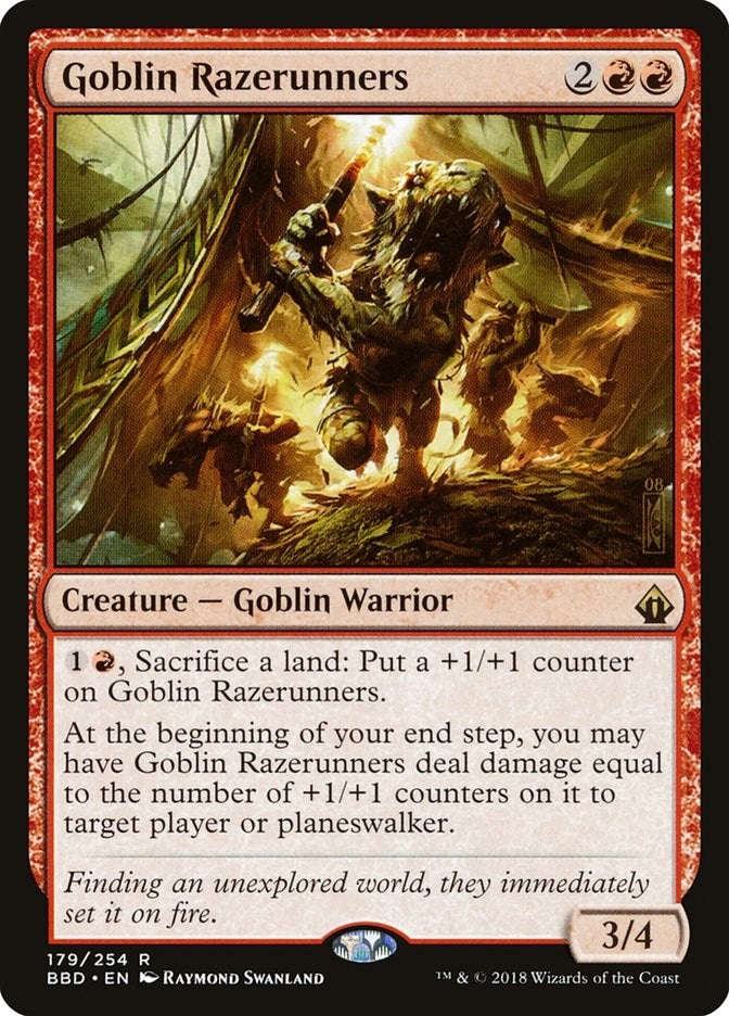 Goblin Razerunners (179) [BBD] - MTG Single