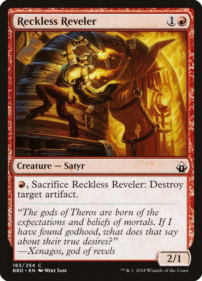 Reckless Reveler (183) [BBD] - MTG Single