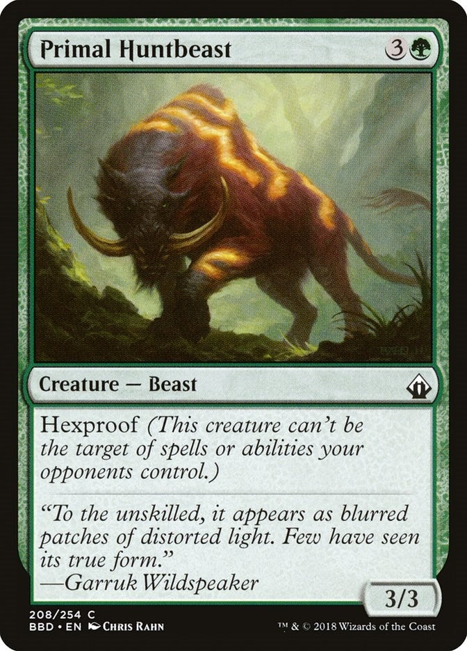 Primal Huntbeast (208) [BBD] - MTG Single