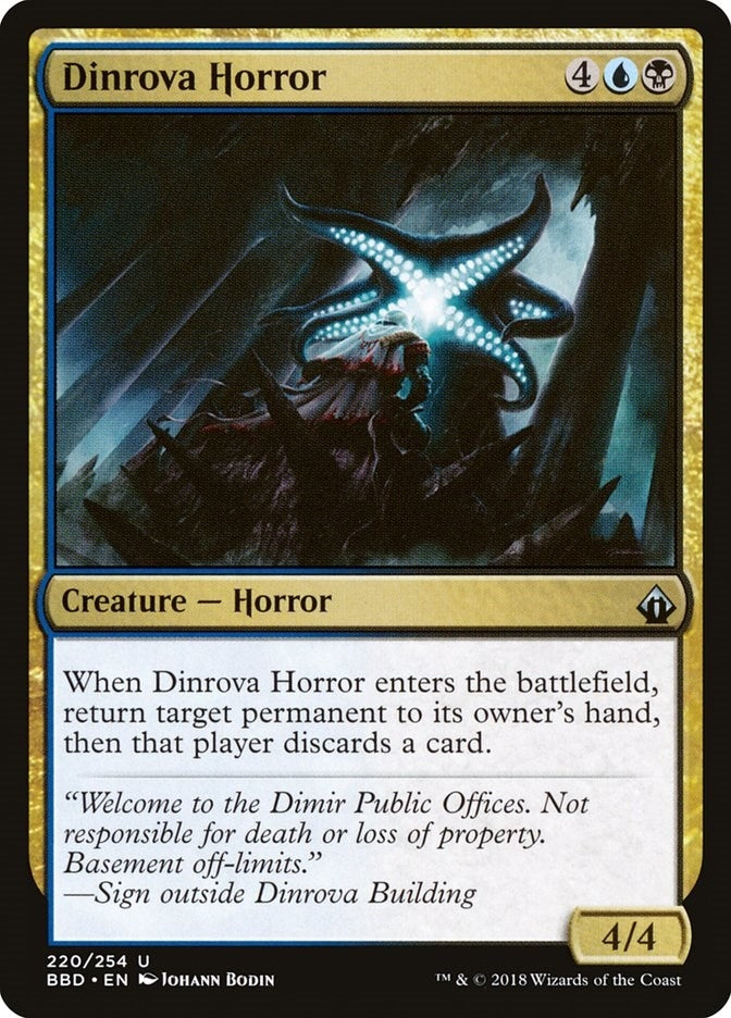 Dinrova Horror (220) [BBD] - MTG Single