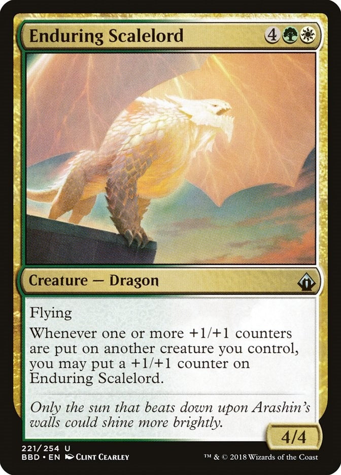 Enduring Scalelord (221) [BBD] - MTG Single