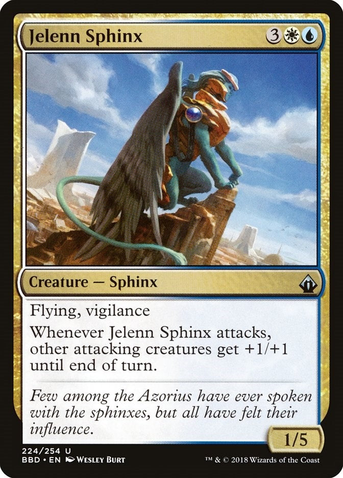 Jelenn Sphinx (224) [BBD] - MTG Single