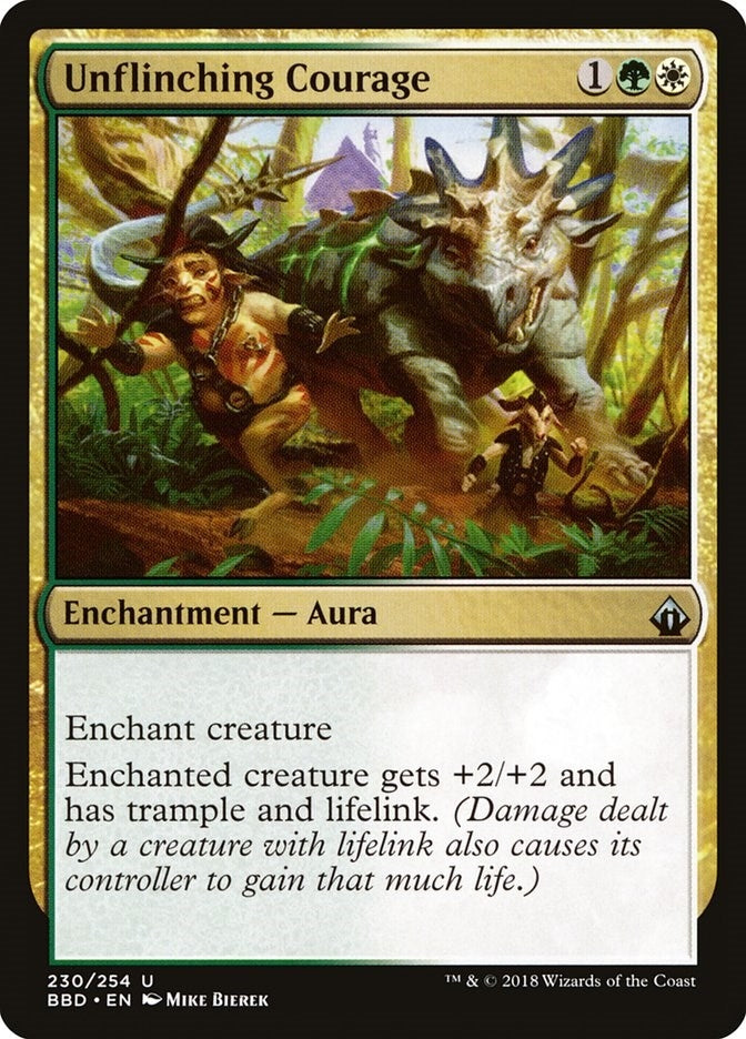 Unflinching Courage (230) [BBD] - MTG Single