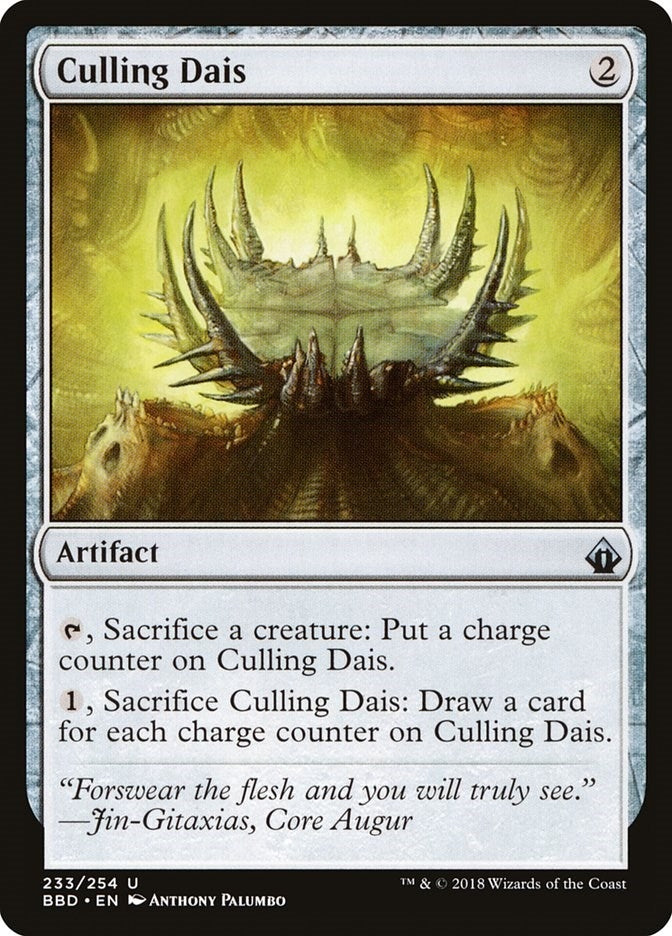 Culling Dais (233) [BBD] - MTG Single