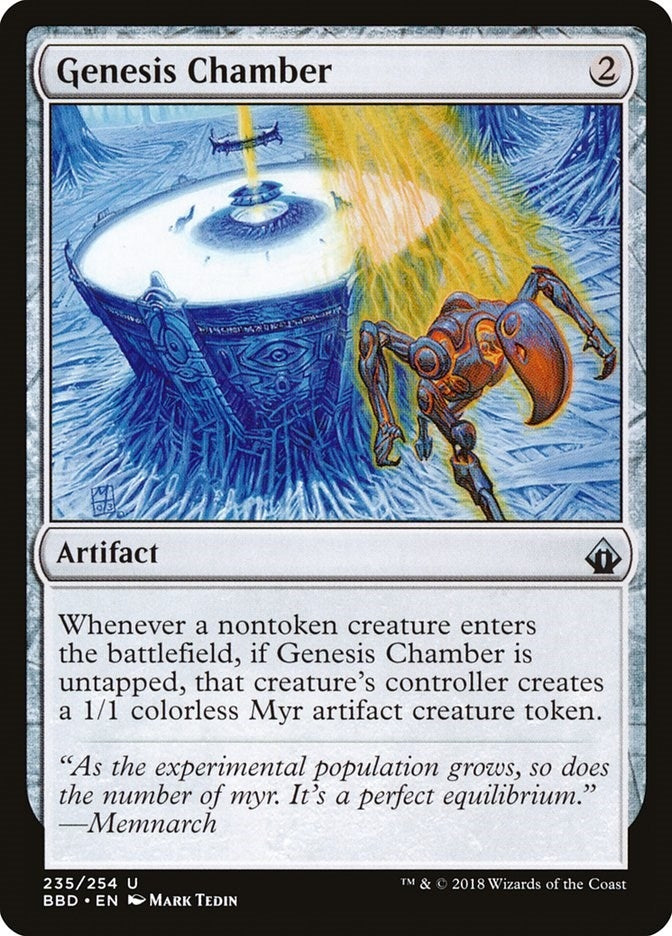 Genesis Chamber (235) [BBD] - MTG Single
