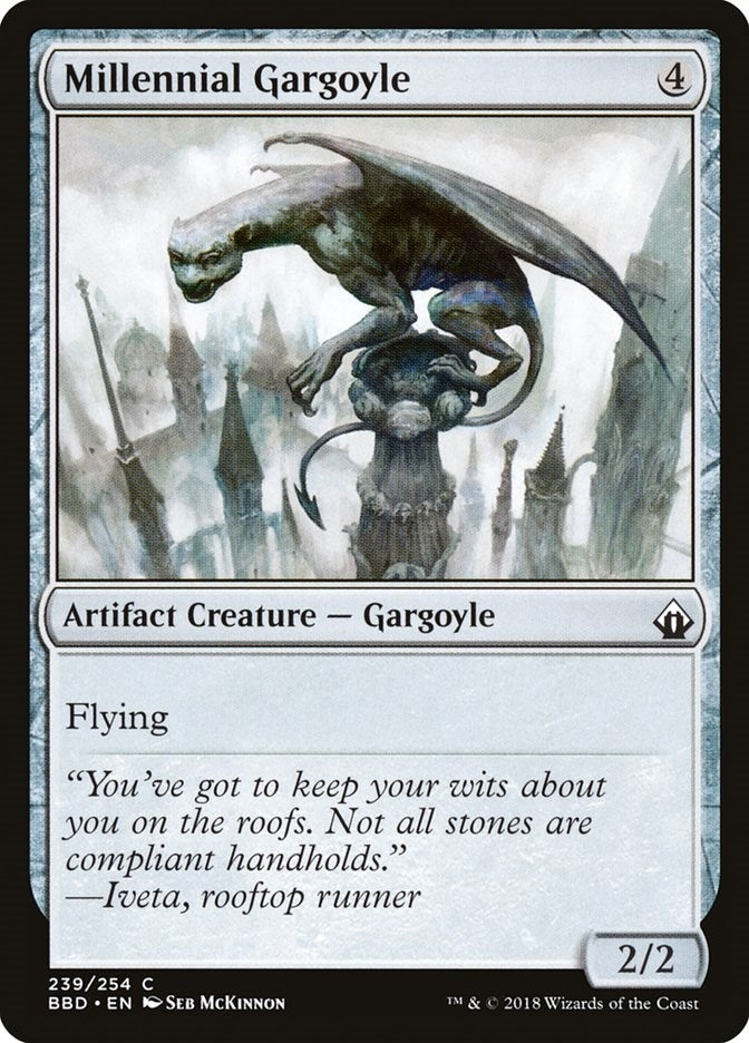 Millennial Gargoyle (239) [BBD] - MTG Single