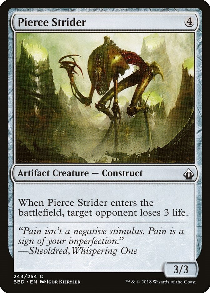 Pierce Strider (244) [BBD] - MTG Single