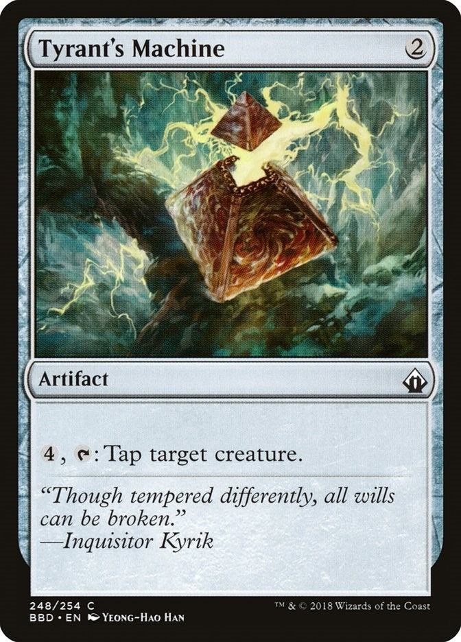 Tyrant’s Machine (248) [BBD] - MTG Single