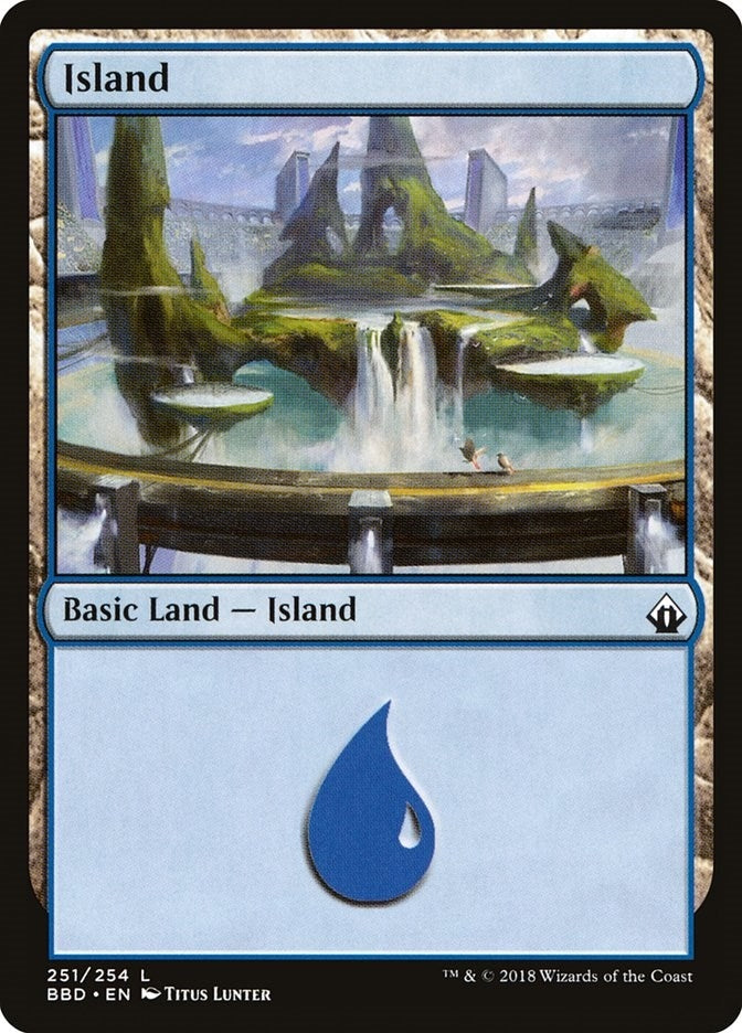 Island (251) [BBD] - MTG Single