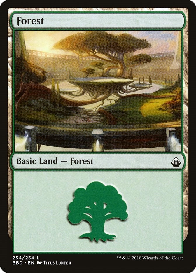 Forest (254) [BBD] - MTG Single
