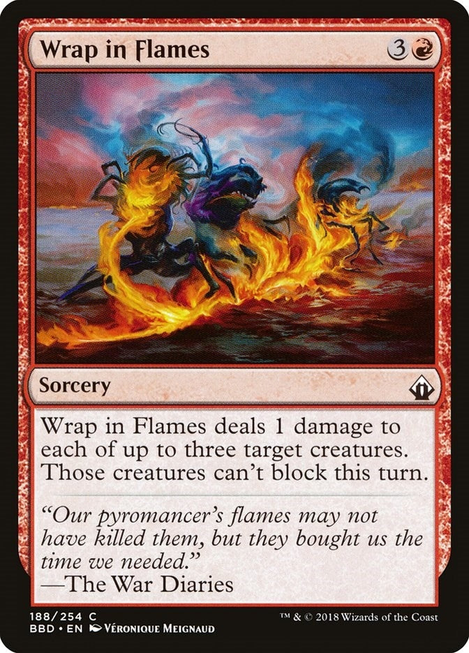 Wrap in Flames (188) [BBD] - MTG Single