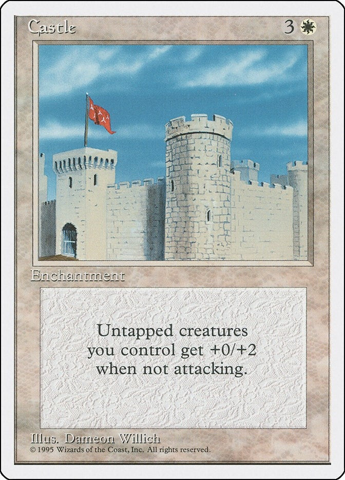 Castle [4ED] - MTG Single