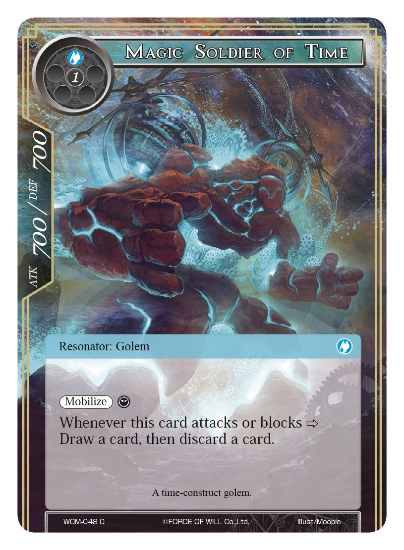 Magic Soldier of Time (48) [WOM] - Force of Will Single