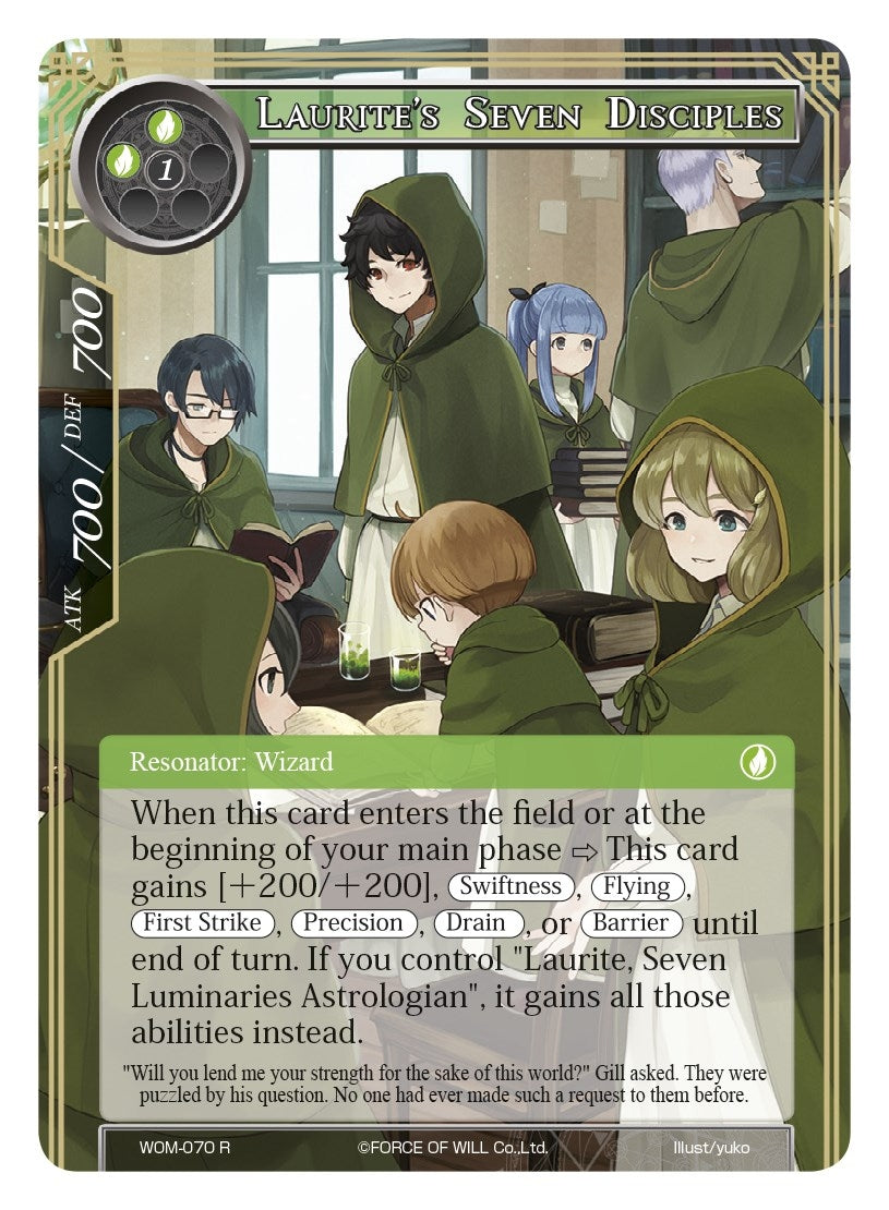 Laurite’s Seven Disciples (70) [WOM] - Force of Will Single