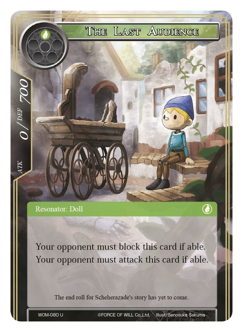 The Last Audience (80) [WOM] - Force of Will Single