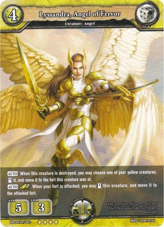 Lyssandra Angel of Fervor (4002) [BP04] - Dragoborne Single