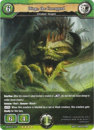 Dirge the Corrupted (4017) [BP04] - Dragoborne Single