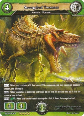Scourgelord Turannos (4018) [BP04] - Dragoborne Single