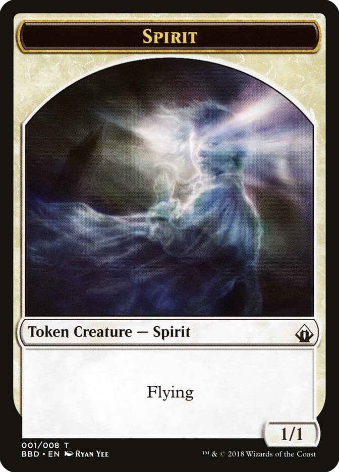 Spirit Token (0) [BBD] - MTG Single